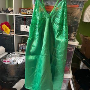 Cocomy Brand New with Tags Sexy Bright Green Nighty and Thong size 5X